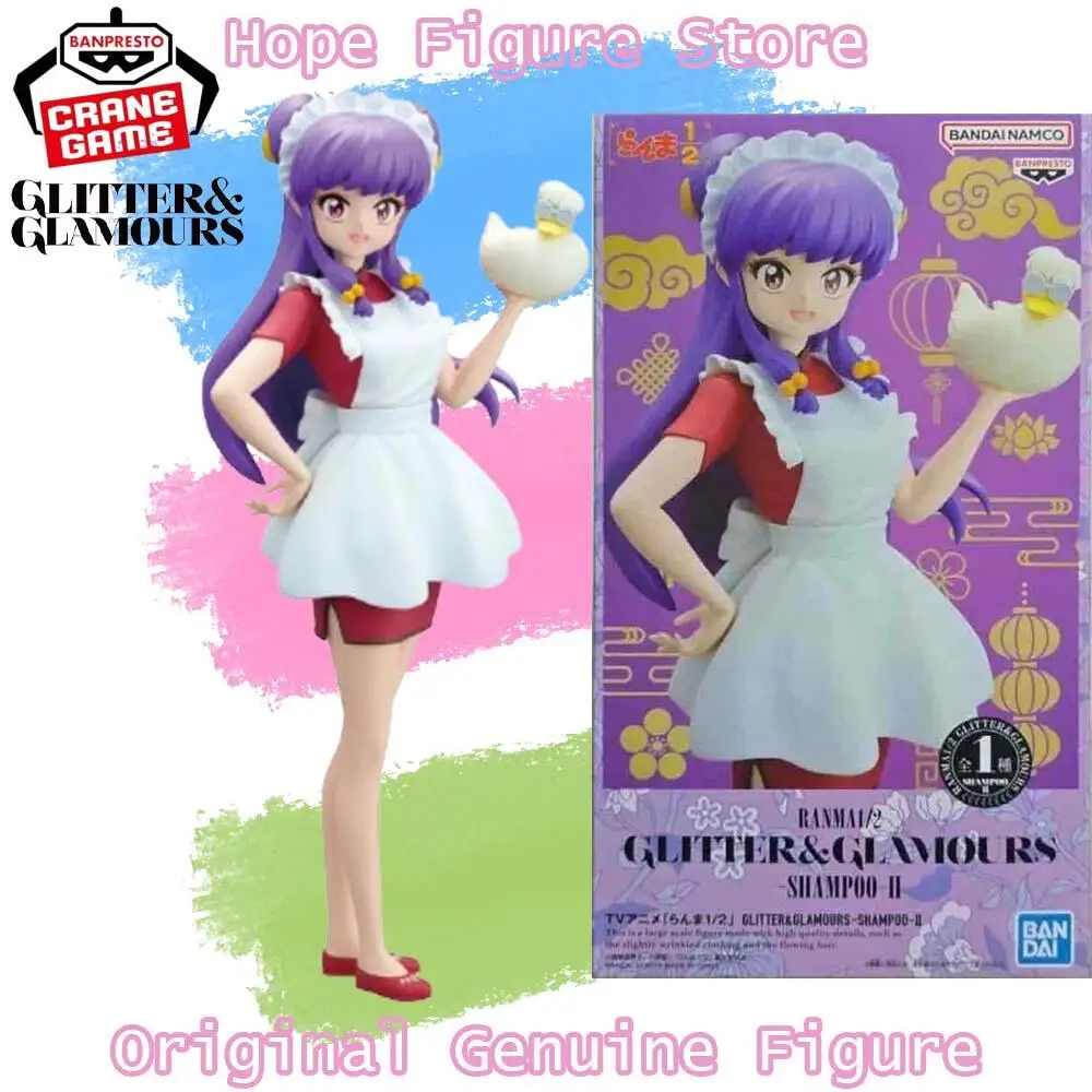 

In Stock Genuine BANPRESTO GLITTER&GLAMOURS Ranma 1/2 Shampoo Figure Anime Model Toy