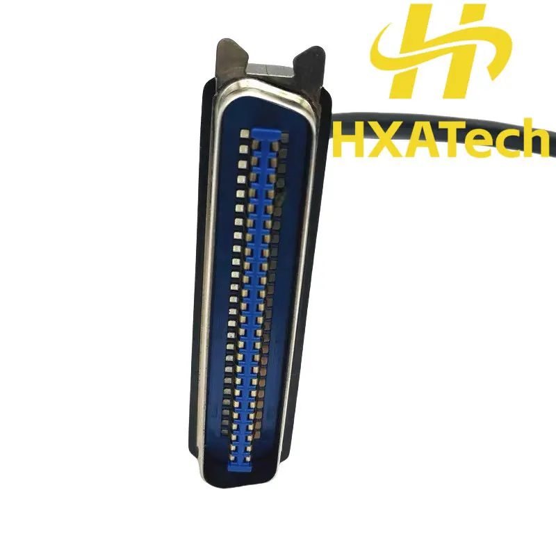 HXATech - SCSI CN50 to VHDCI68 Connector Power Cable CN50 Pin Male to VHDCI68 Pin Male Double Shield DATA Cord 1.8M
