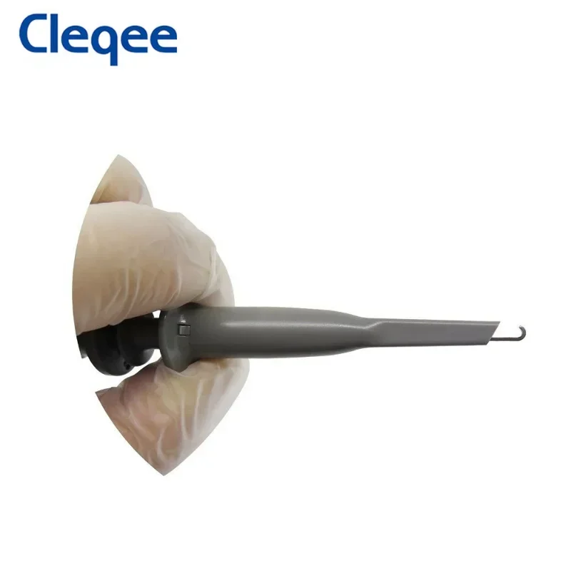 Cleqee P6100 Sonda per oscilloscopio con larghezza di banda 100 MHz 1X/10X Attenuazione regolabile Cavi BNC Tensione di ingresso commutabile 10:1