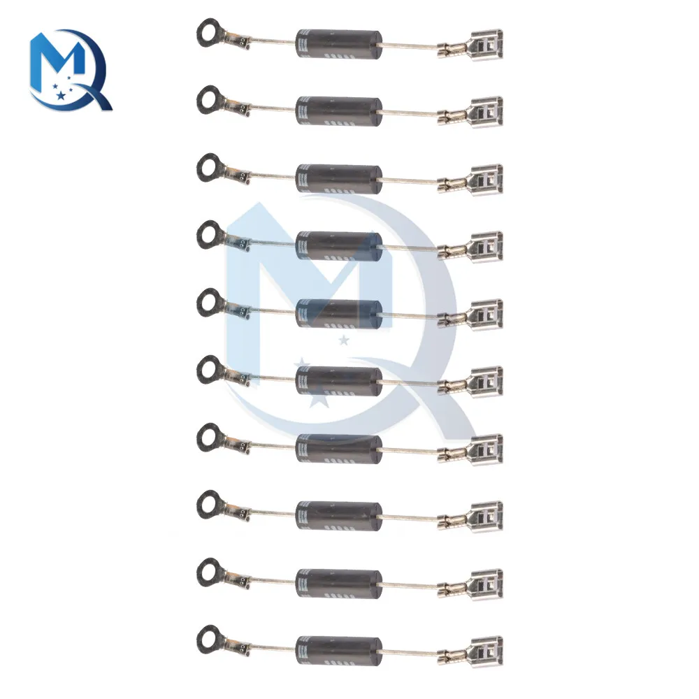 10Pcs Microwave Oven Accessories Unidirectional High Voltage Diode Rectifier New CL01-12 Diode Can Replace T3512 HVM12