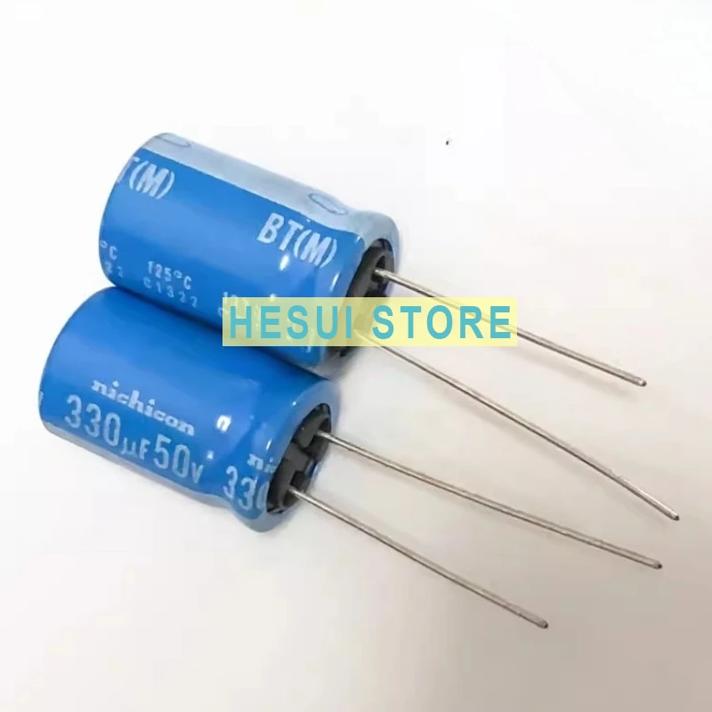 Electrolytic capacitor 50V330UF 12.5X20 BT high temperature resistance 125 degrees NICHICON