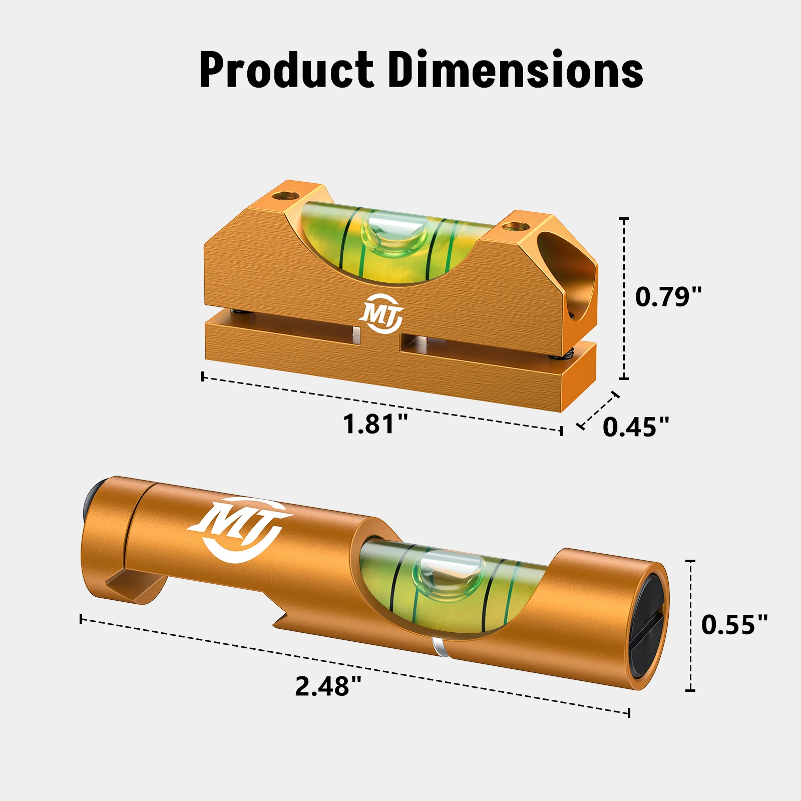 EZshoot Scope Leveling Kit Rail Waterpas voor Picattiny en Universele Magnetische Scope Leveling Tool Verminder Lange Afstand Fout