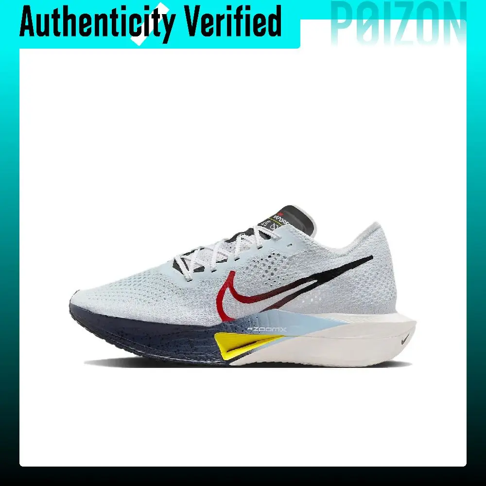 Nike ZoomX Vaporfly 3 Low top Marathon Long Distance Running Racing Running Shoes Men's Blue HJ9079-100