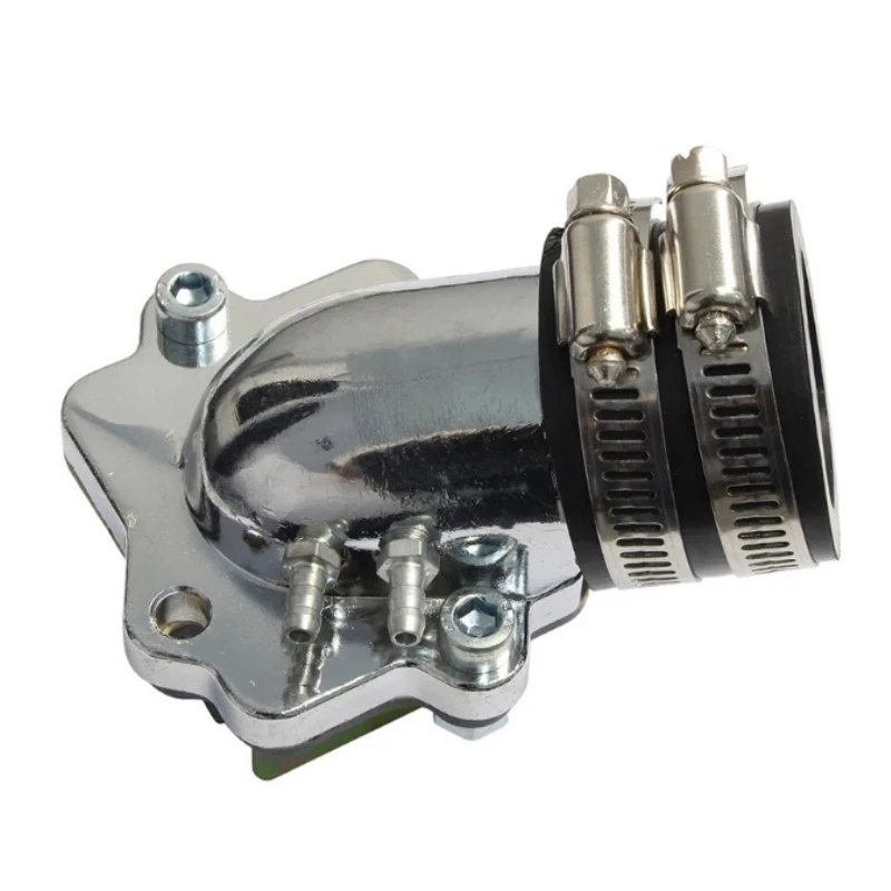35mm Carburetor Interface Intake Manifold Pipe Reed Valve For PWK PE BWS100 Yamaha JOG50 JOG90 50cc 90cc 2 Stroke Scooter 1E40QM