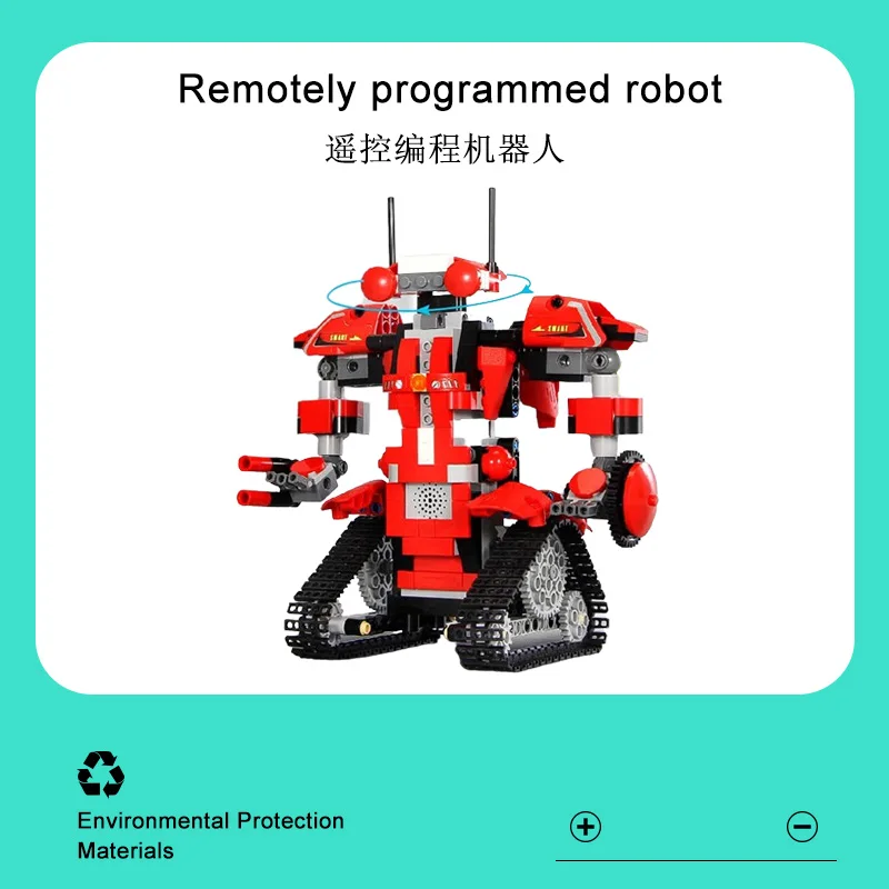 MOULD KING 13001-13004 Intelligent Series Programming Remote Control Robot Children's Educational Building Blocks Toys