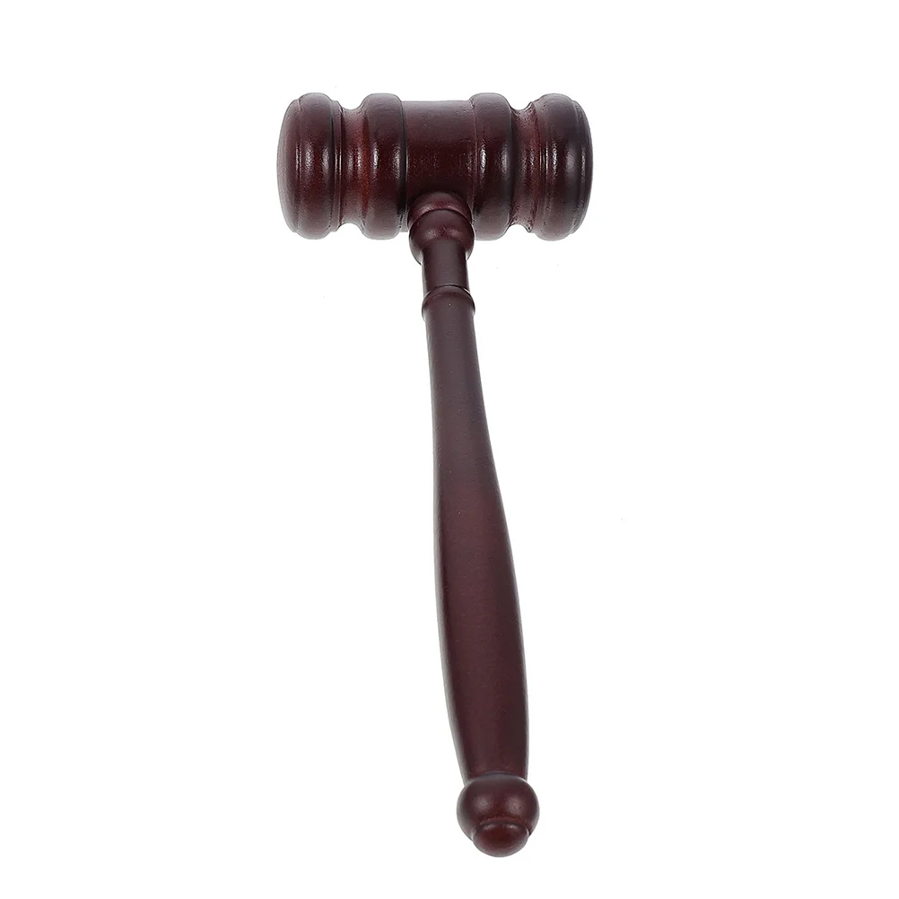 Judges Gavel and Block Court Hammer The Wooden Plaything Novel Child Cosplay
