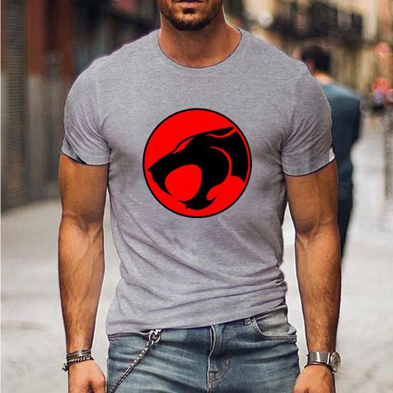 New Anime Thundercats 3D Print T-Shirts Men Women Casual Fashion Short Sleeve T Shirt Oversized Harajuku Tees Tops Man Clothing