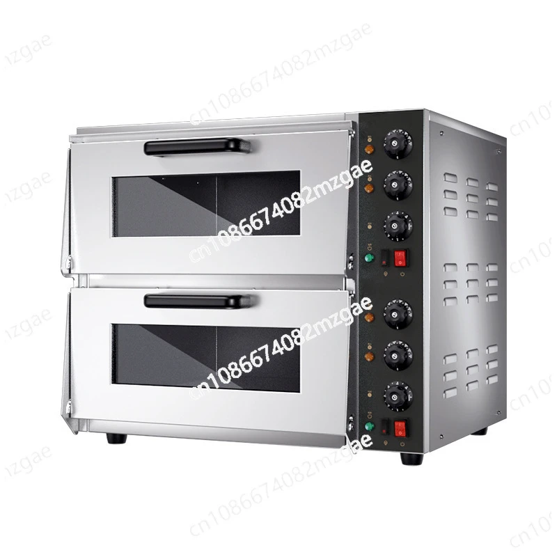 Spot Electric Oven Commercial Double Layer Large Capacity Oven Baking Pizza Egg Tart Biscuits Second Layer Oven