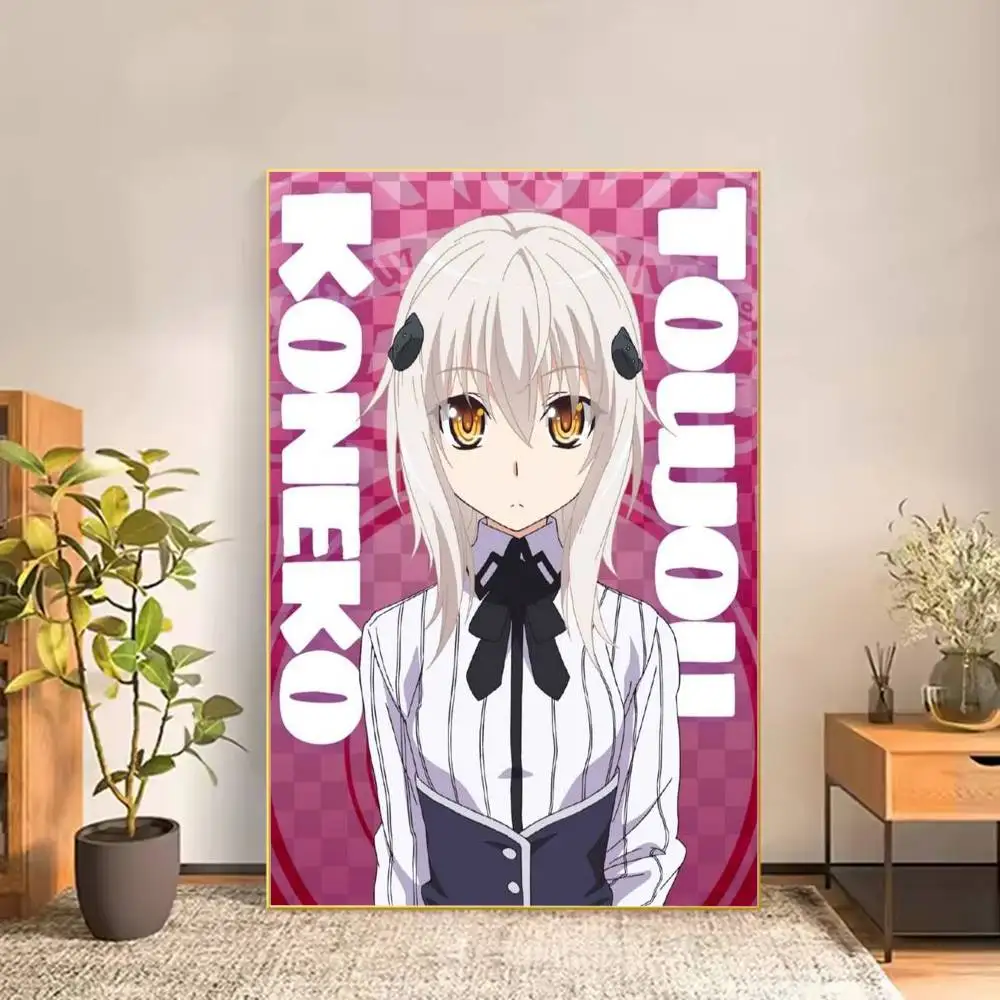 H-High School DxD K-Koneko Toujou Poster Versatile HD Waterproof Wall Art Self-Adhesive Decor for Any Space Ideal Gift