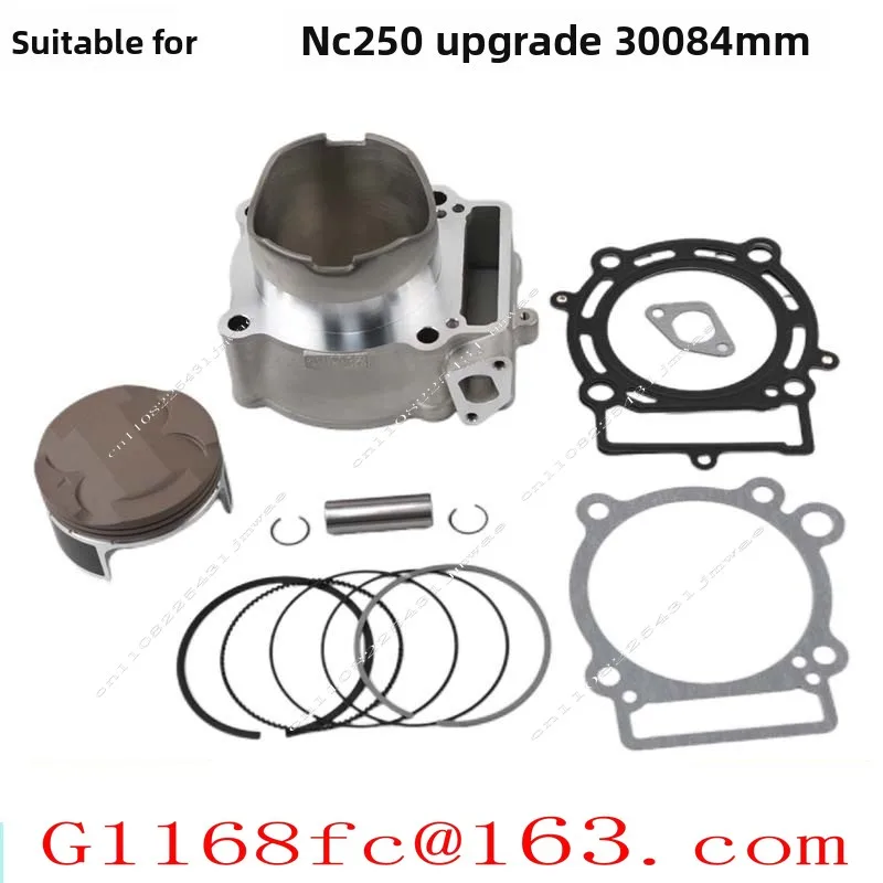 NC250 300 Camisa de Cilindro, Bloque de Cilindro, Pistón 250 Twin Cam, Cilindro de 84mm