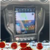 Qualcomm android 11 kohle faser tesla bildschirm multimedia stereo für ford mustang 2015 2016 2017 2018 2019 gps player head unit 1
