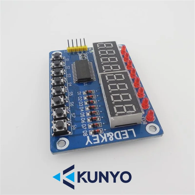 TM1638 Key nixie LED display module / 8-bit nixie \\ LED \\ key) electronics