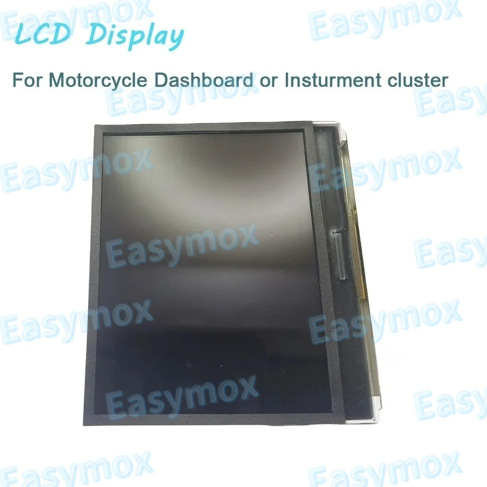 LBL-VLGE1278-02D 3.8 Inch Motorcycle LCD Display Screen Universal Dashboard Panel Speedometer Repair Replacement