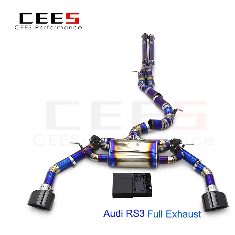 

CEES Valvetronic Catback Exhaust For Audi RS3/TTRS 8V/8Y 2.5T 2017- Sedan/Sportback Adjustable Valve Performance System