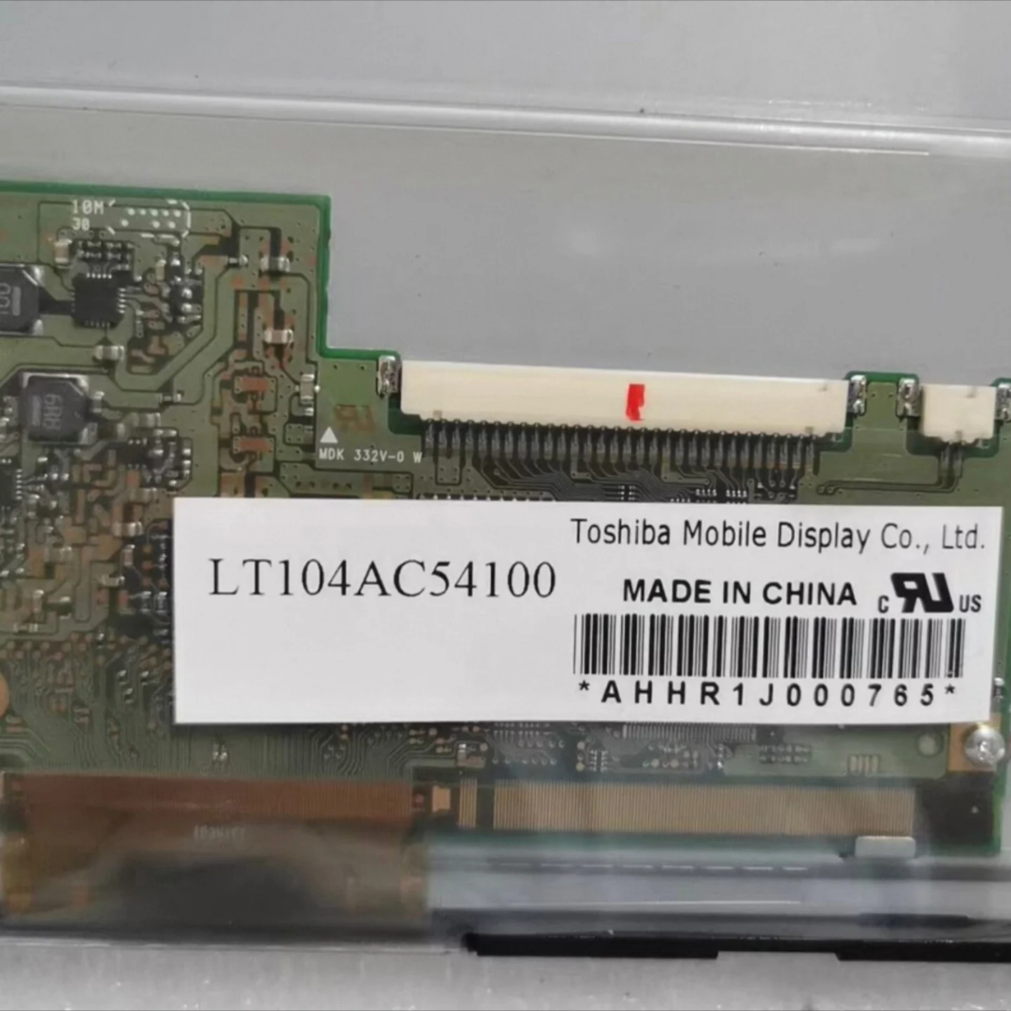 LT104AC54100 For Industrial Rrain Drying Controller Original 10.4 Inch Display LCD Panel 640*480