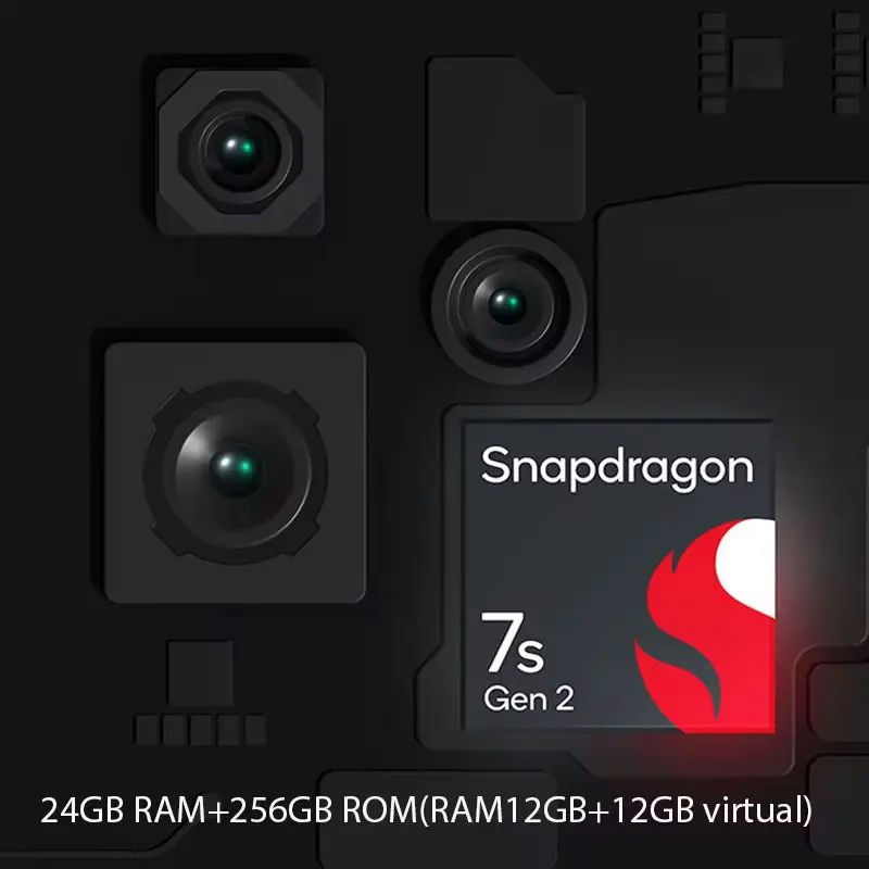 HMD-Skylineスマートフォン,snapdragon 7s gen 2,144 mp ois afカメラ,4倍ズーム,2022 hzリフレッシュレート,NFC, 5g,新しい,