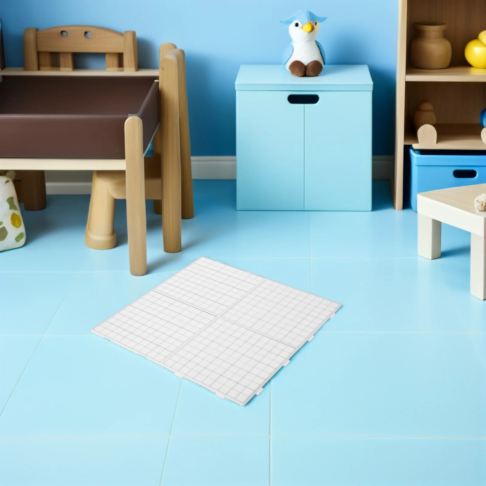 4 Tableros de Plástico para Cuentas Fusibles, Diseño Cuadrado de 2.6mm, 15x15cm, para Manualidades con Cuentas Fusibles, Tableros de Patrones para Cuentas Fusibles