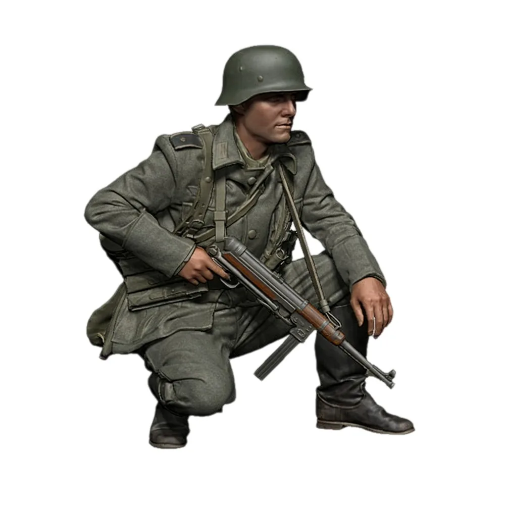 

Фигурка из смолы, высококачественная, неокрашенная, серая модель, несобранная, скульптура солдата, набор для самостоятельной сборки, коллекция для хобби, подарок для любителей.