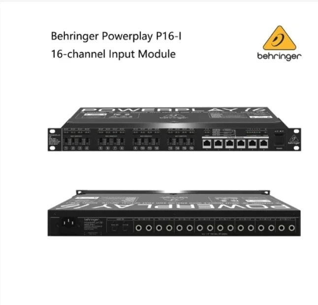 خلاط شخصي رقمي Behringer-Powerplay من Behringer ، وحدة إدخال ووحدة توزيع