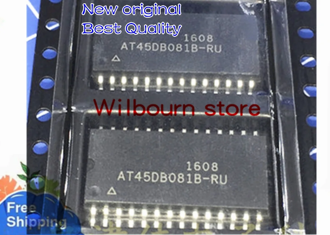 10PCS~50PCS/LOT AT45DB081B-RU SOP28 New Original Spot stock