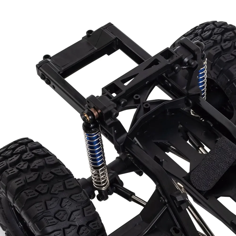 TRX4 2-Speed Gearbox Frame Chassis with 550 35T Motor for 1/10 RC Crawler Car TRX-4 DIY Upgrade Kit Parts