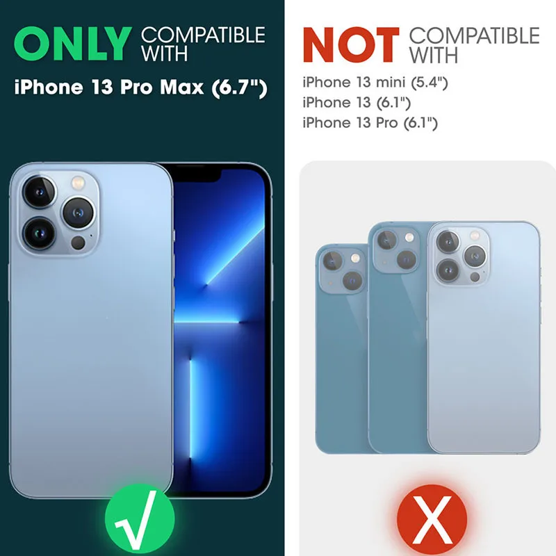 Zdjęcie 3: SUPCASE Etui na iPhone'a 13 Pro Max 6,7 cala (2021) UB Mag Series Premium Hybrid Protective Clear Case Kompatybilne with MagSafe