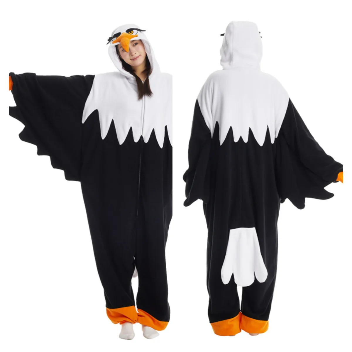 

Favofans Adult Kigurumis Pyjamas Halloween Onesie Eagle For Women Men Cartoon Pajama Homewear Cosplay Costume