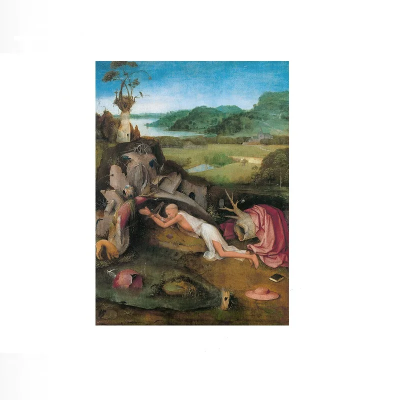 Hieronymus Bosch, Print Art Canvas Poster,Living Room , Home Wall Decor Picture