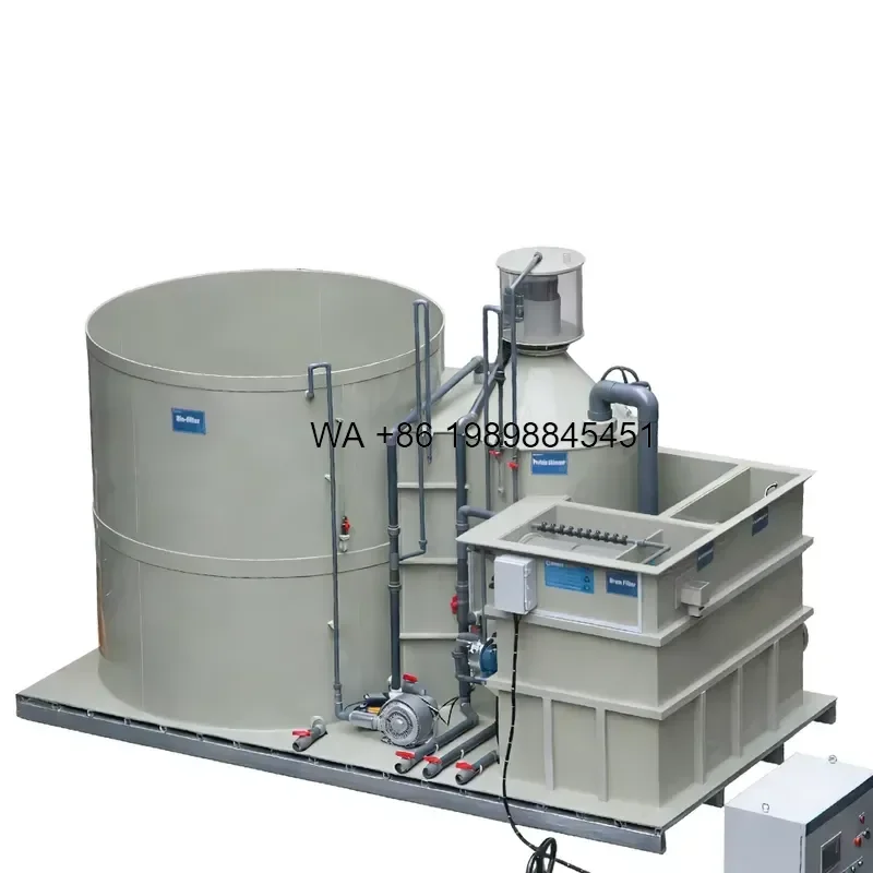 Wmwmnu for Cowater CW-RAS-40C All-in-One RAS System with 40 M3/h Water Flow for Indoor Fish Farm Operations