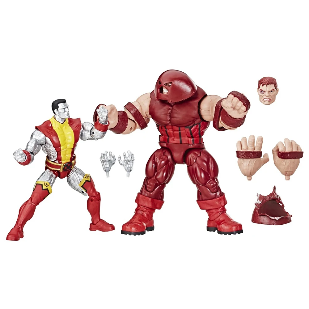 In-Stock Hasbro Marvel Legends Series 80th Anniversary Colossus Vs. Juggernaut Collectible Anime Action Figure Model Gift Toys