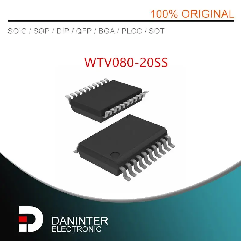 WTV080-20SS WTV080 WTV080-20 SSOP20 5PCS/LOT