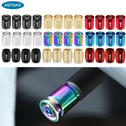 AQTQAQ 1 Set Zinc Alloy Anti-theft Sport Car Tire Valve Caps Wheel Tires Tire Stem Air Cap for Cars, Trucks, Motorcycle, Bicycle