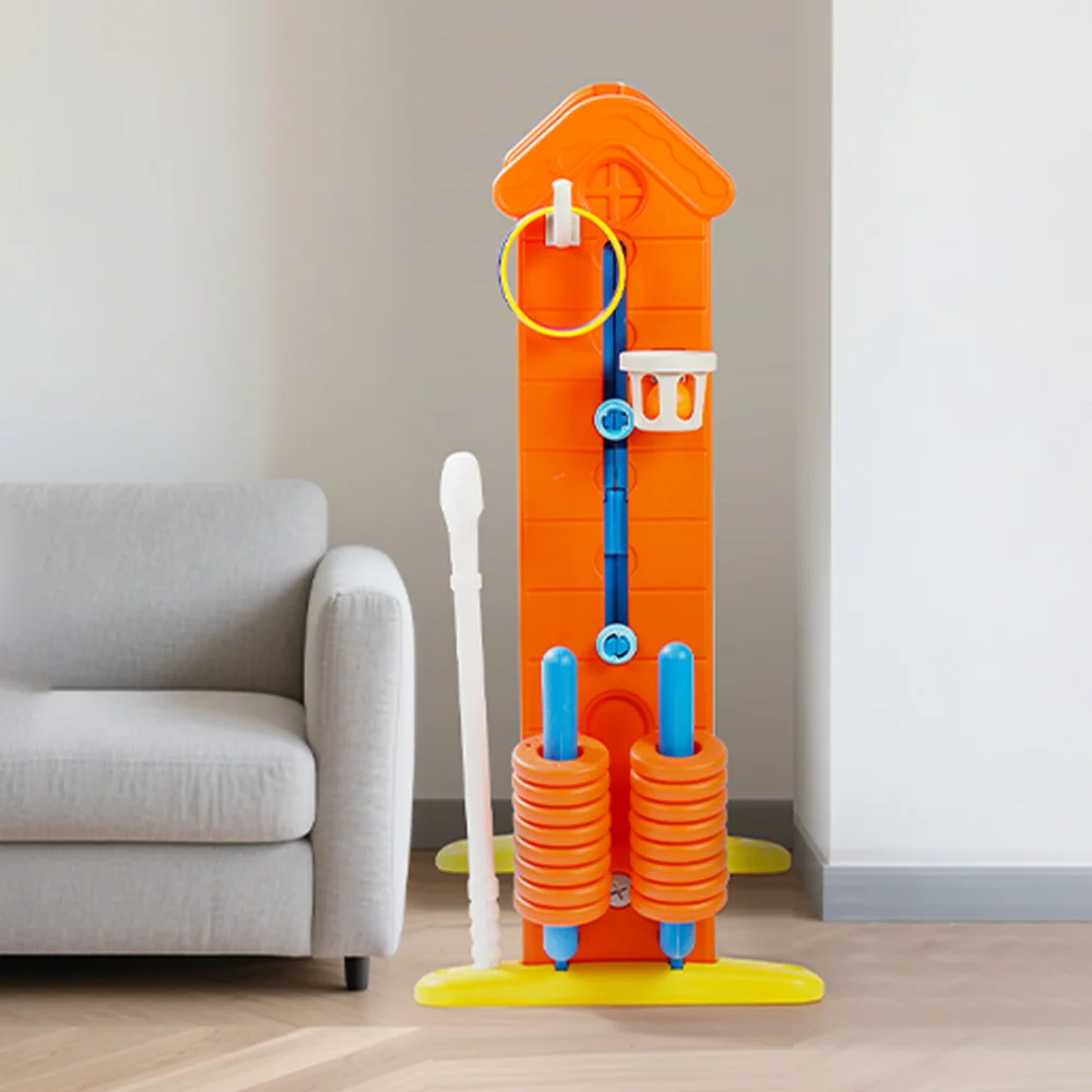 Set da gioco gigante 4-to-Score: borsa a rete, Jumbo Connect4, canestro da basket, lancio ad anelli, golf, bambini e adulti per interni/esterni (spese, non, l