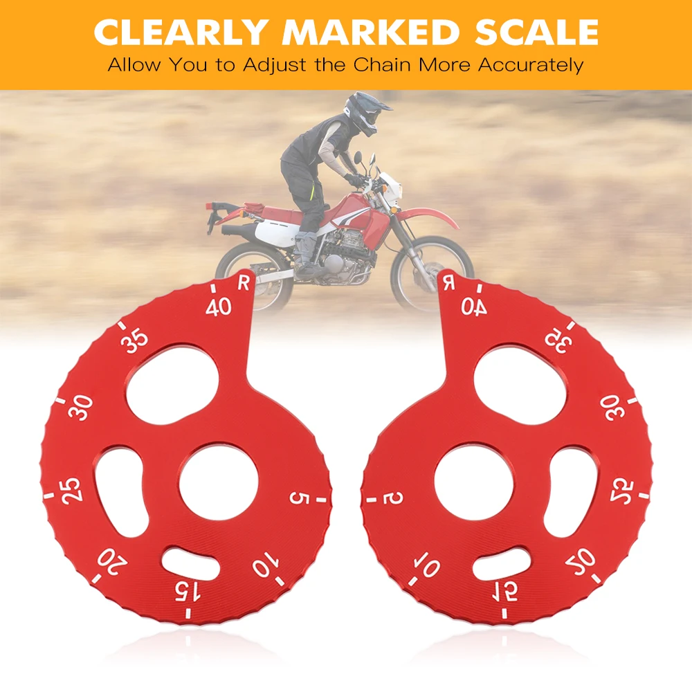 NICECNC For Honda XR650L 1993-2025 2024 2023 2022 2021 2020 Motorcycle Aluminum Chain Adjuster Regulator Kit XR 650L Accessories - Image 4