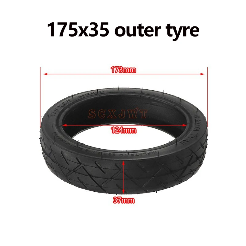 For Baby Stroller Electric Scooter Balance Car Tire 175*35 Tyres Parts inner Outer Tyre 175x35 Pneumatic Tires Fits