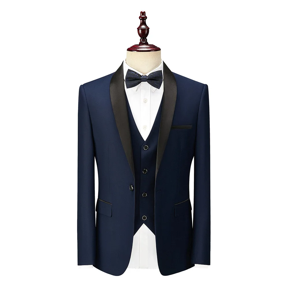 

Z472Cross-border men's suits professional business casual suits foreign trade fashion double row