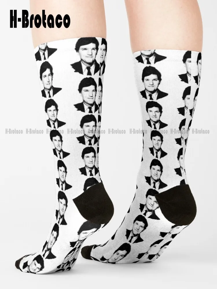 

Tucker Carlson Socks Halloween Socks Women Comfortable Best Girls Sports Custom Gift Gd Hip Hop Street Skateboard Socks Casual