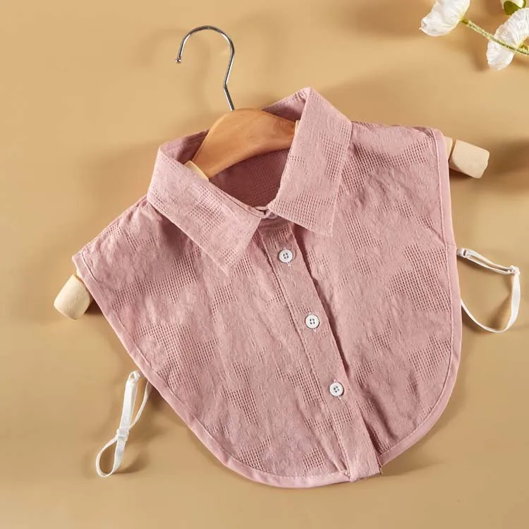 Picture 4: Classic Women Cotton Lace Fake Collar Vintage Detachable Clothes Accessories Lapel Blouse Top Shirt Collar False Collar
