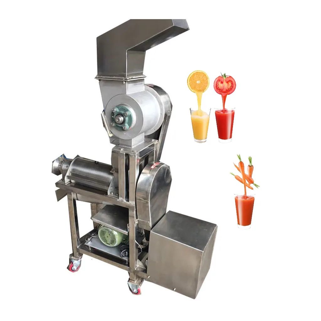 500kg/hour Pineap ple watermelon ap ple pear orange Juicer Fruit Juice Extractor Machine HJ-CM025