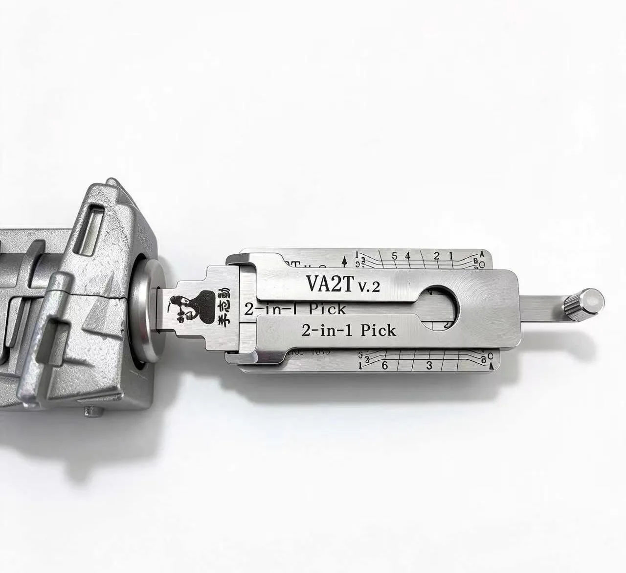 Lee's Two-In-One VA2T Car Lock Reading Gear Tool Logo. Citroen Key CNC Key Cutting Locksmith - view 4