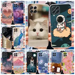 For Samsung Galaxy M33 Case SM-M336B Cute Fashion Painted Cover Soft Silicone Phone Case For Samsung M33 M 53 Galaxy M53 5G Bags