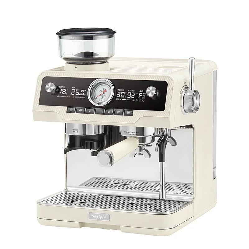Coffee machine Italian semi-automatic household grinding machine Coffee machine small