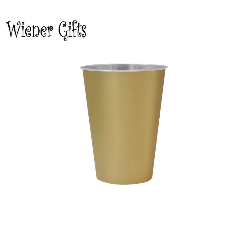 50pcs/pack Disposable Paper Cups 12oz  Coffee Milk    for Hot Drinking Party Supplies