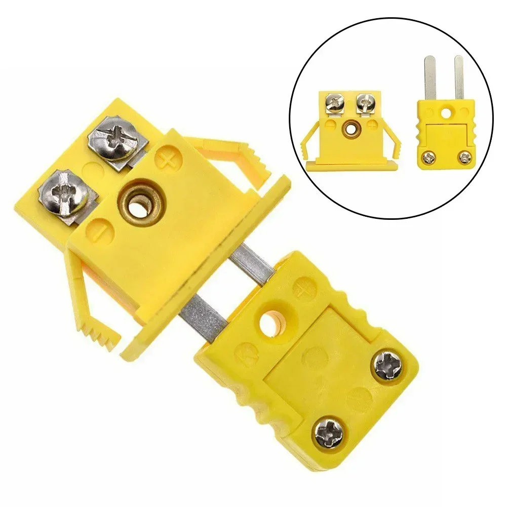 K Type Panel Mount Thermocouple Miniature Socket & P-lug Connector Thermocouple P-lugs And Sockets Sensor Alloy  Connector