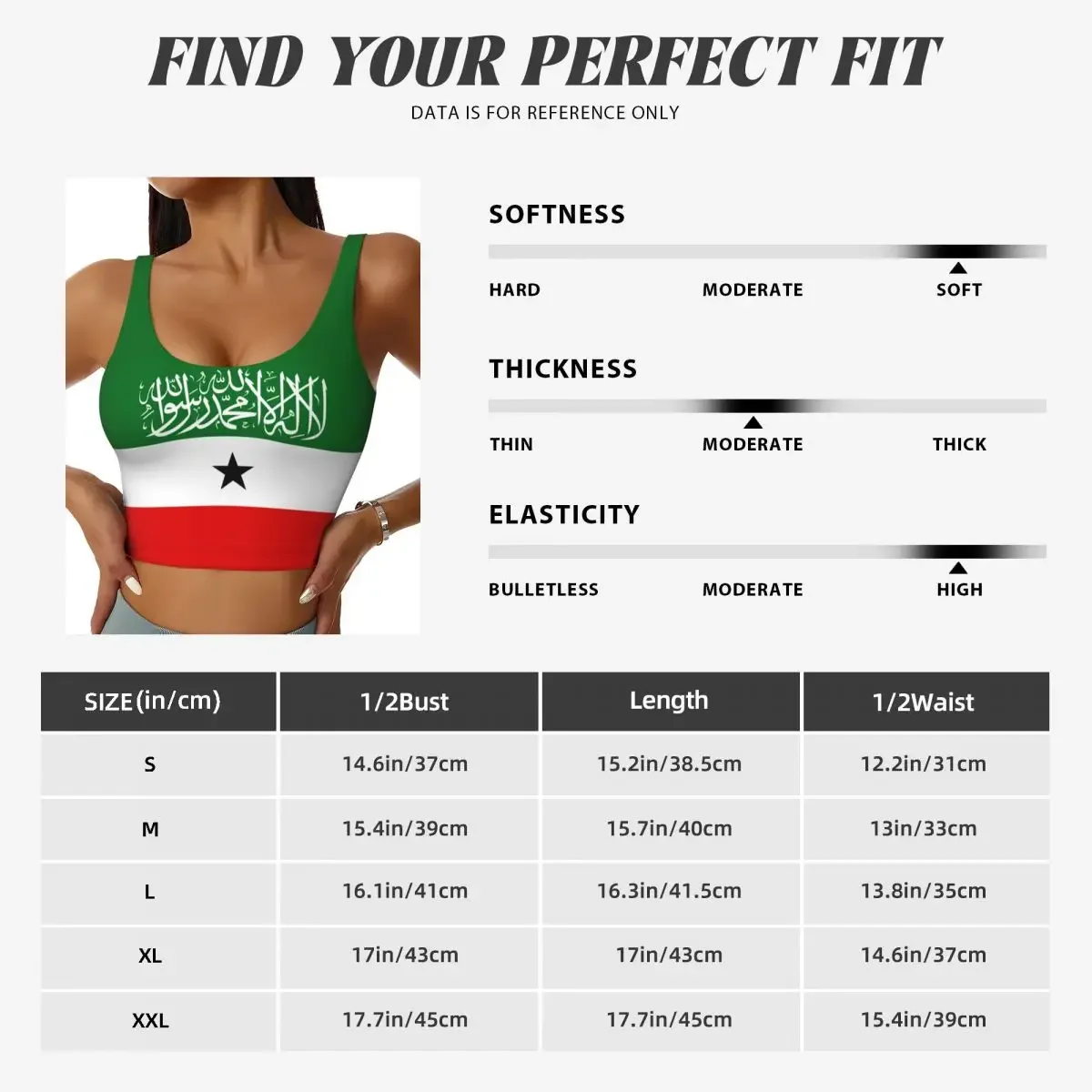 سترة يوجا للنساء للصالة الرياضية قطع علوية قصيرة علم أرض الصومال ملابس الشارع الشهير للتمرين قابلة للتنفس للسيدات
