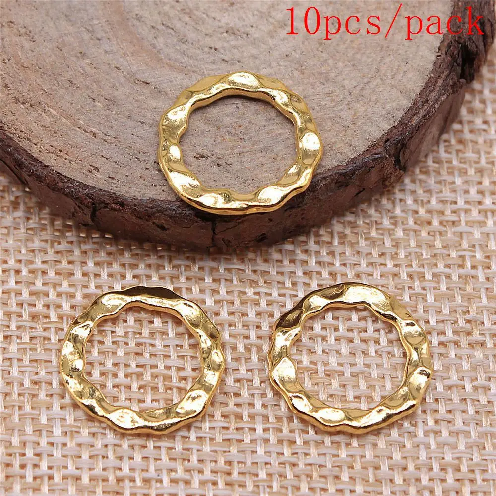 Circle Charms For Jewelry Making DIY Pendants For Gift Bulk