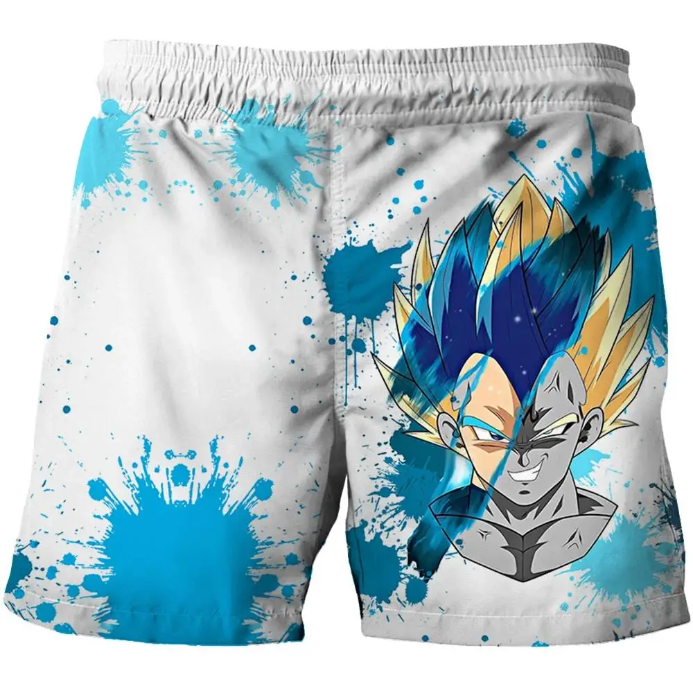 

Fashion Girls Boys Harajuku Beach Pants For Children Couples Clothes Dragon Ball Z Kids 3D Cartoon Print Shorts Boy Girl Shorts