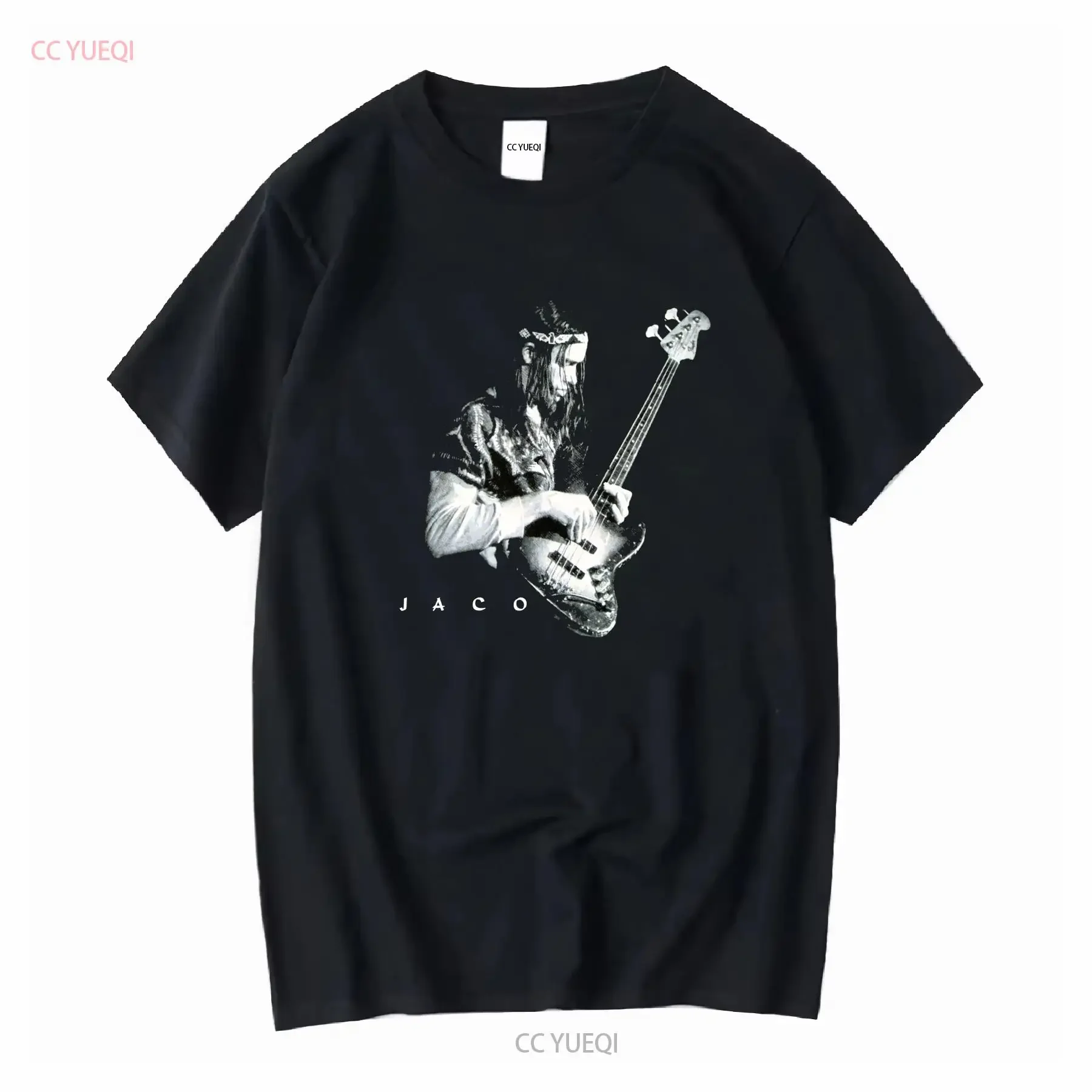 Nova Camiseta Jaco Pastorius Vintage Lavada para o Dia a Dia - Estilosa, Respirável e Versátil