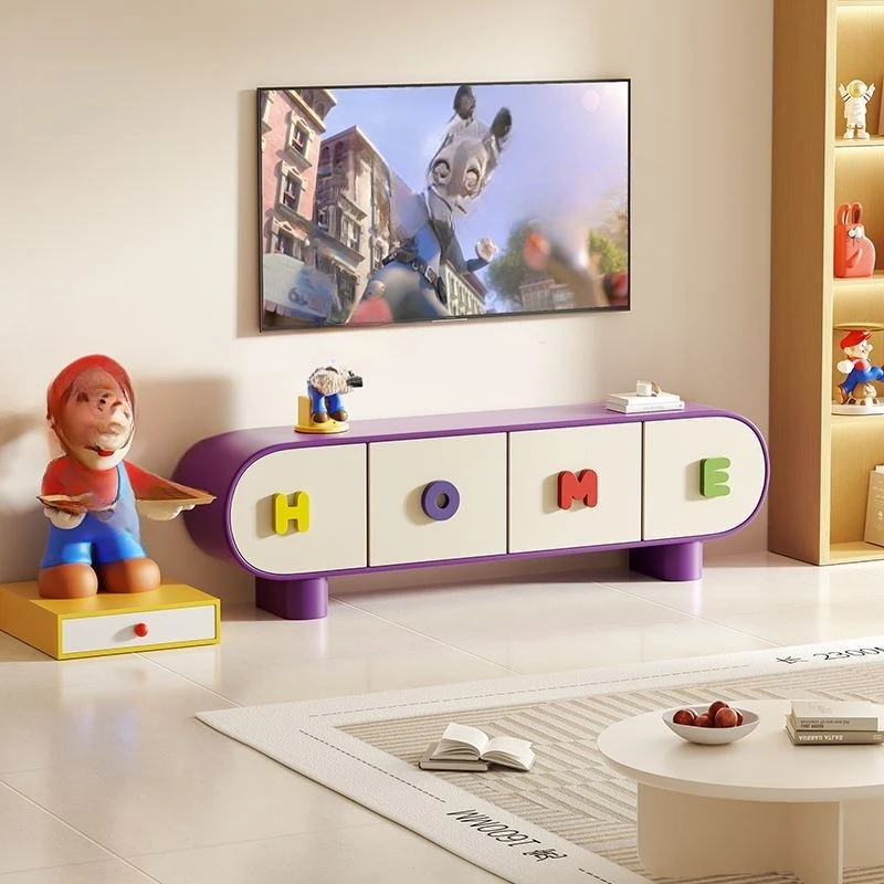 

Floor-to-ceiling TV cabinet, living room household small apartment storage and storage integrated cabinet