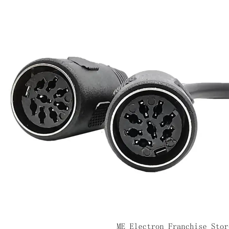 T5EA 8 Pin Din Splitter y Адаптер кабель 1 мужчина до двух женских сплиттеров для динамиков